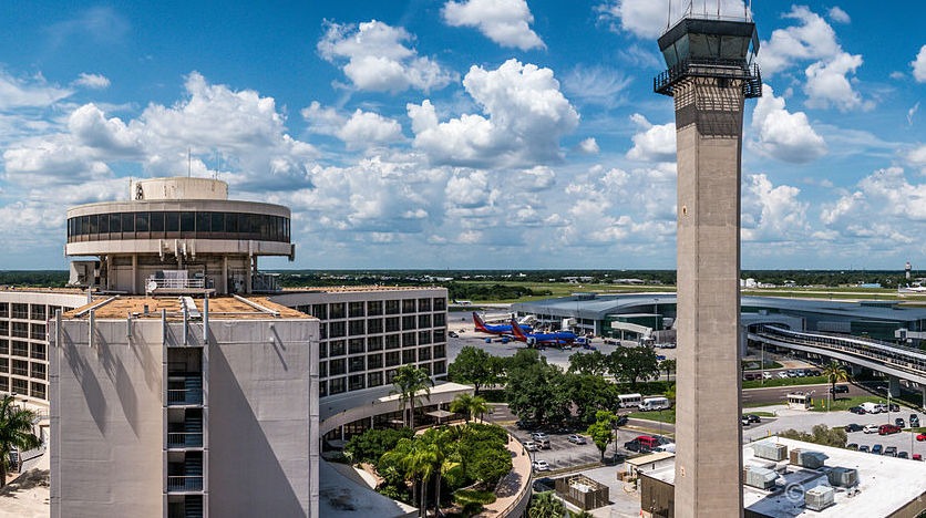The Tampa International Airport